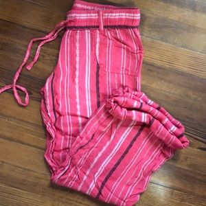 Boho Tie Front Pants